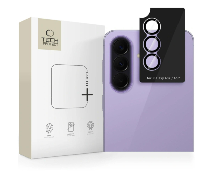 Szkło i folia ochronna Tech-Protect Camring Fit+ Galaxy A37 / A57 5G Black
